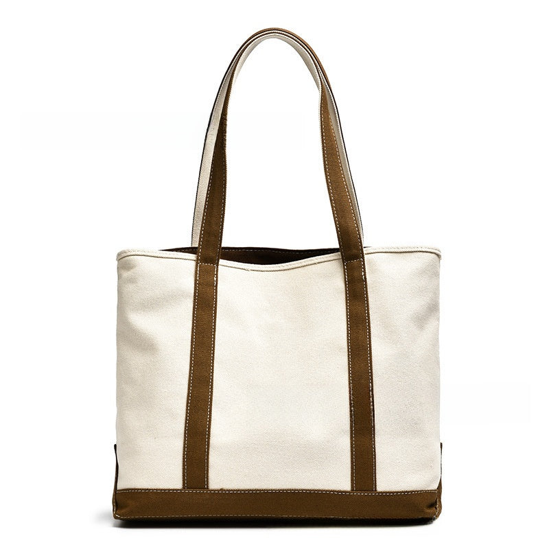 Personalized Boat-Shaped Canvas Shoulder Bag
