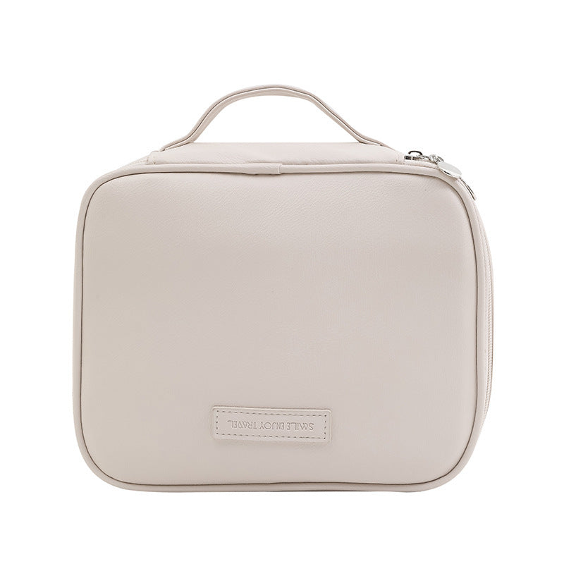 Leather Travel Cosmetics Bag