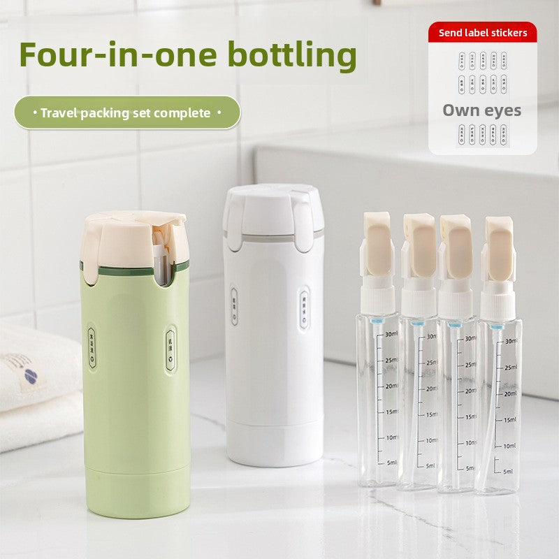 Refillable Travel Toiletry Bottle Set