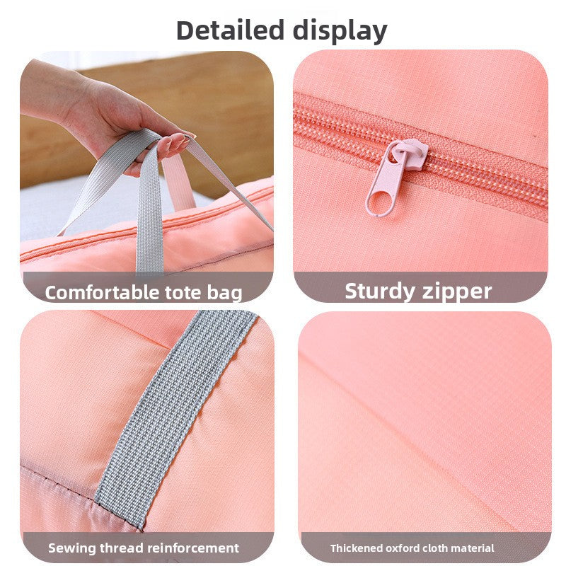 Foldable Travel Duffel Bag with Luggage Sleeve