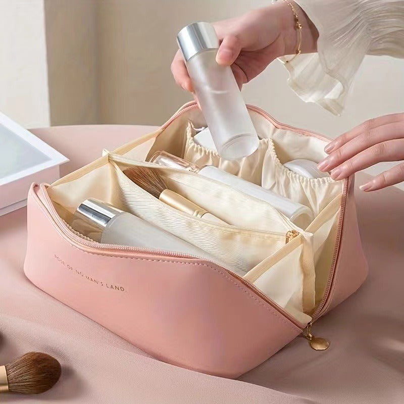 Travel Cosmetic Bag with Organizer