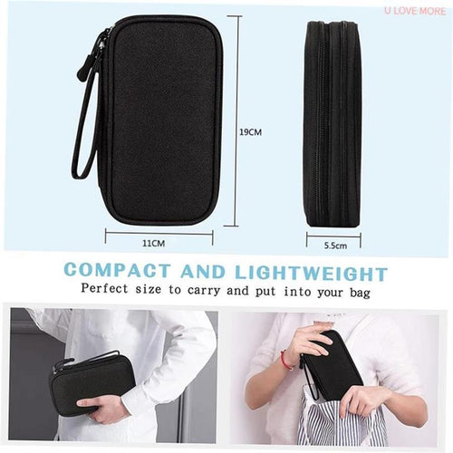 Cable Storage Travel Organizer Pouch