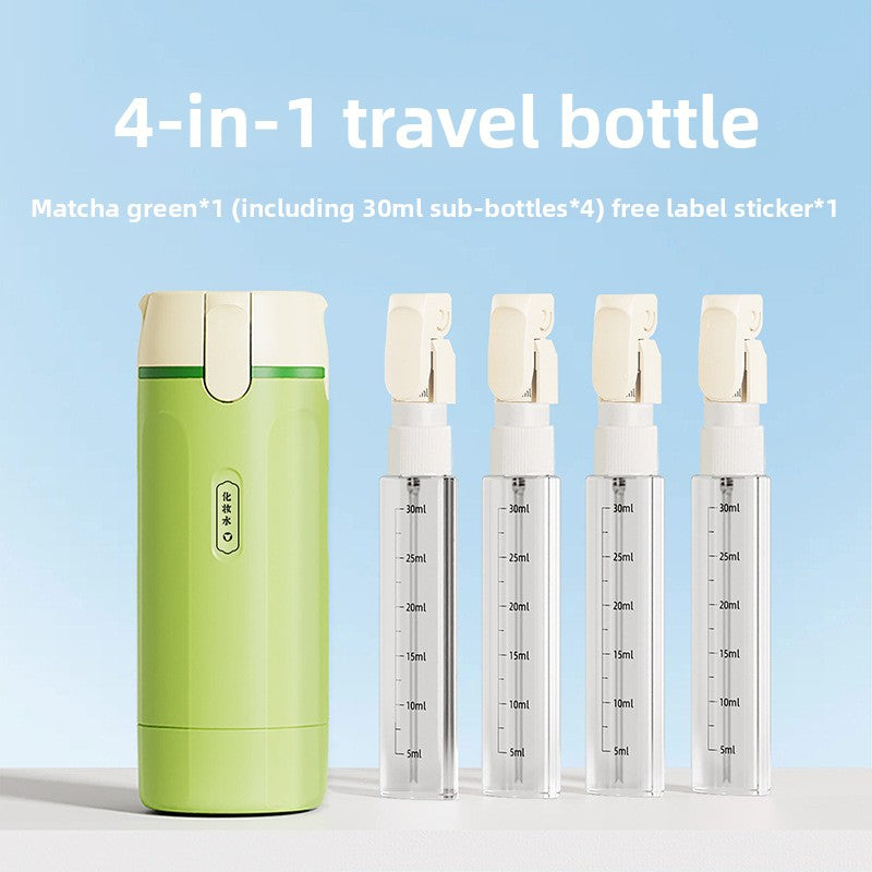 Refillable Travel Toiletry Bottle Set