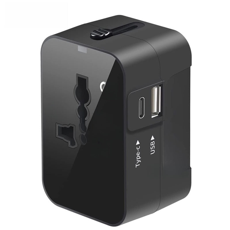Universal Travel Adapter with Dual USB Ports