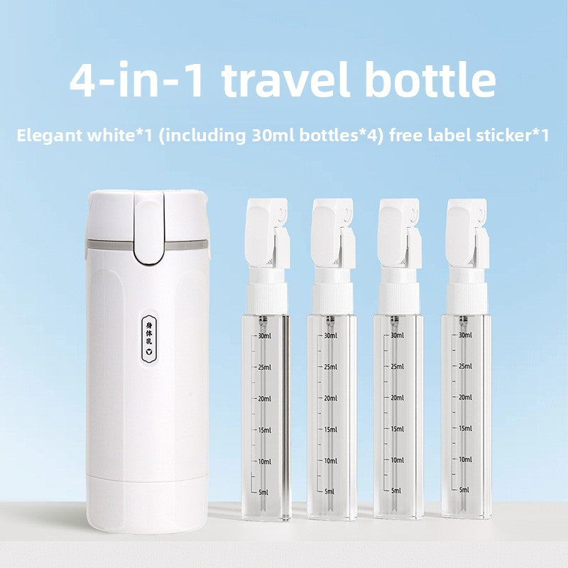 Refillable Travel Toiletry Bottle Set