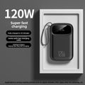 Slim Power Bank with Built-in Cable (5000–20000mAh)