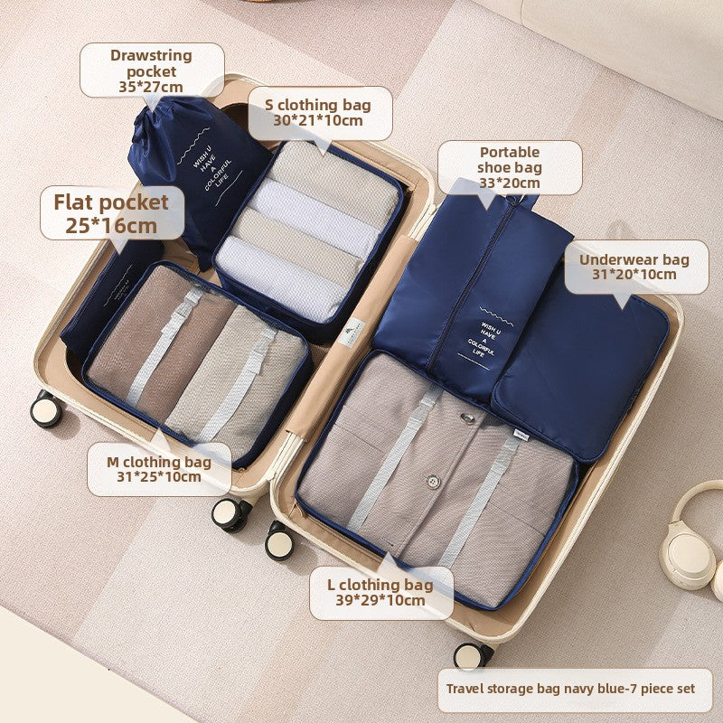 Compression Packing Cube Set (3, 4, 6 & 7-Piece)