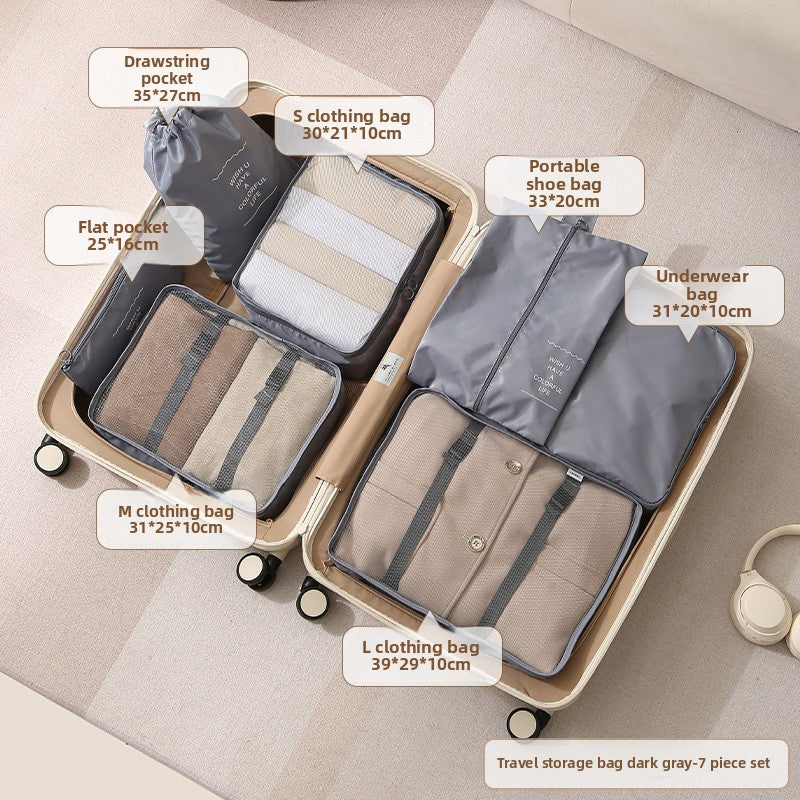 Compression Packing Cube Set (3, 4, 6 & 7-Piece)