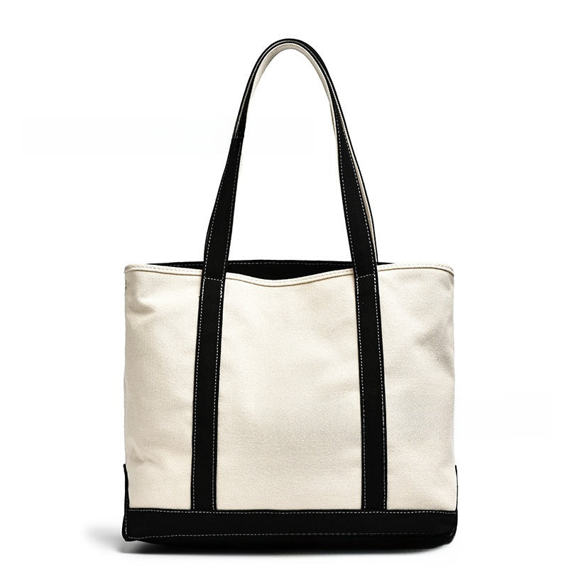 Personalized Boat-Shaped Canvas Shoulder Bag