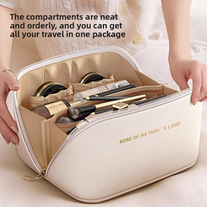 Travel Cosmetic Bag with Organizer