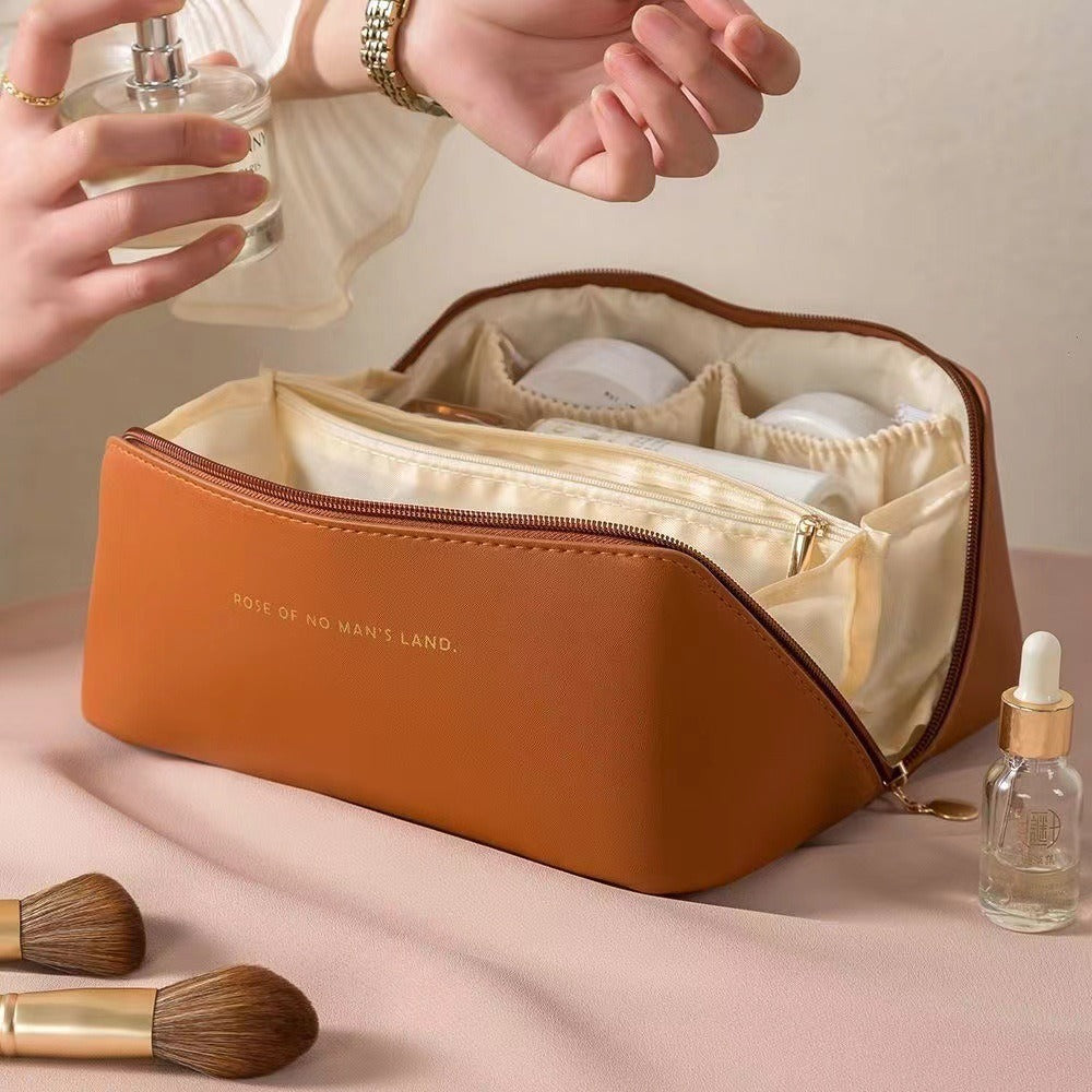 Travel Cosmetic Bag with Organizer