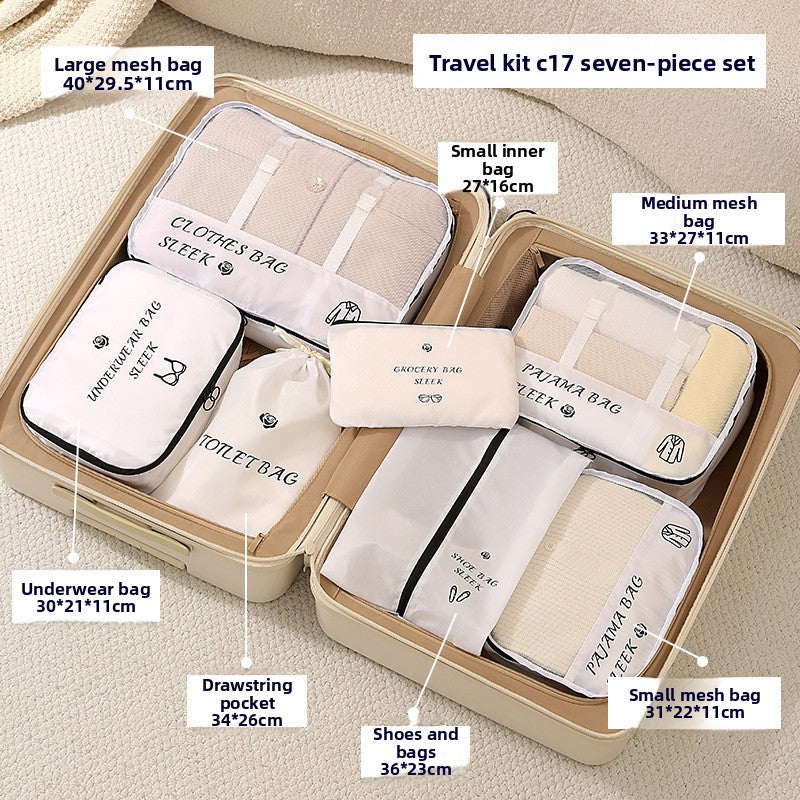 Compression Packing Cube Set (3, 4, 6 & 7-Piece)