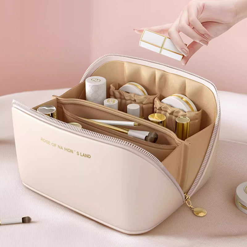 Travel Cosmetic Bag with Organizer
