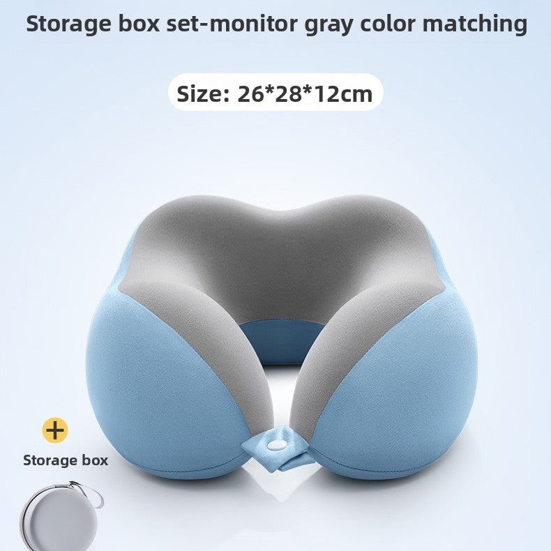 U-Shaped Memory Foam Travel Neck Pillow
